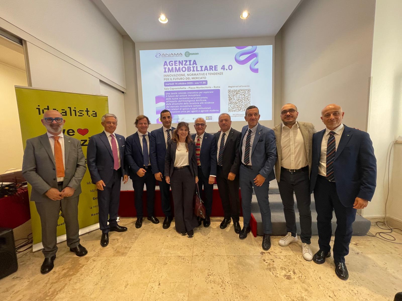 "AGENZIA IMMOBILIARE 4.0” il convegno di ANAMA a Roma